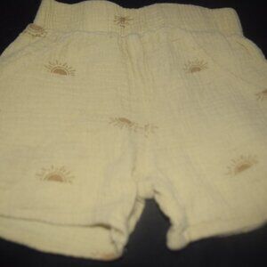 Yellow sun modern moments by Gerber 12 months shorts